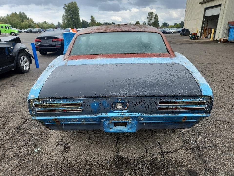 1967 PONTIAC FIREBIRD 6