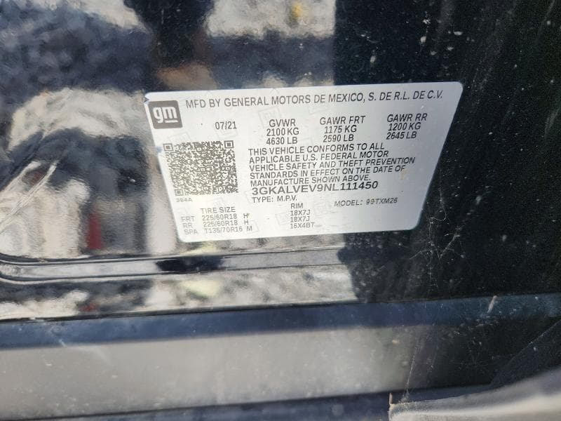 2022 GMC TERRAIN SLT 13
