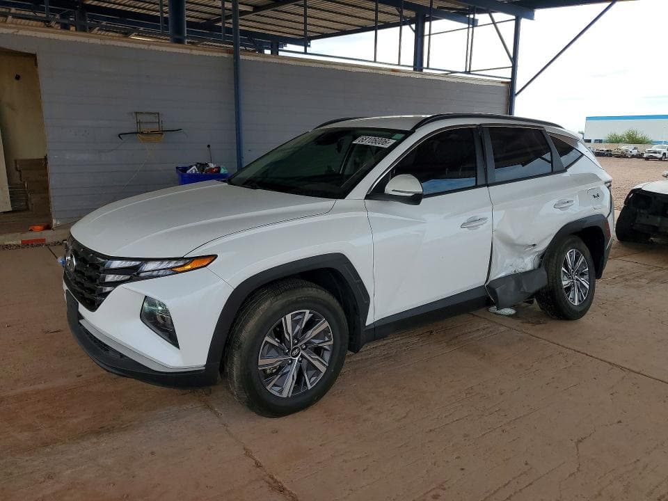 2023 HYUNDAI TUCSON BLUE - 1