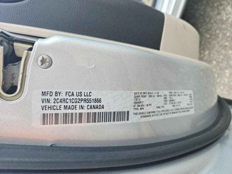 2023 CHRYSLER VOYAGER LX 14