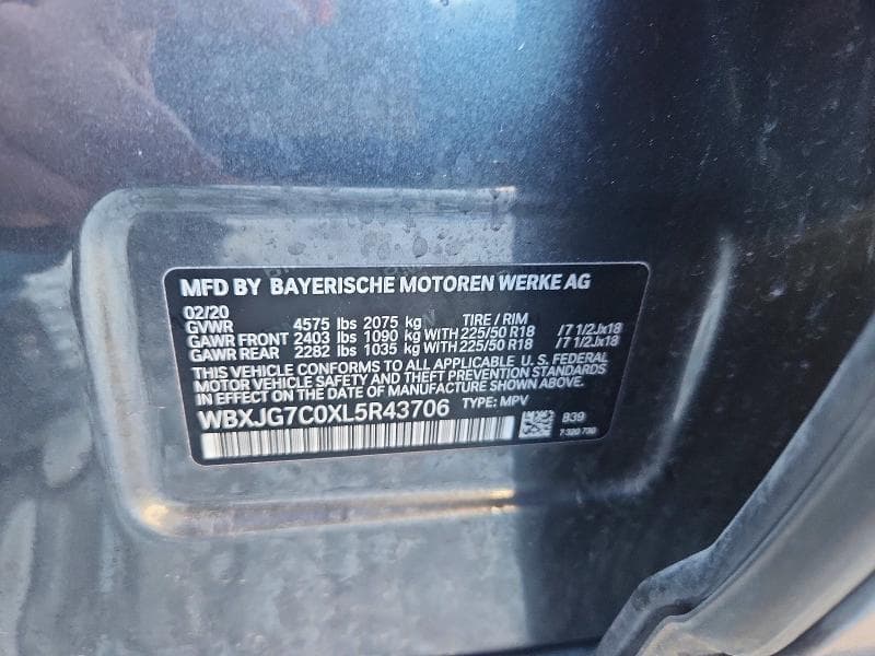 2020 BMW X1 SDRIVE28I 14