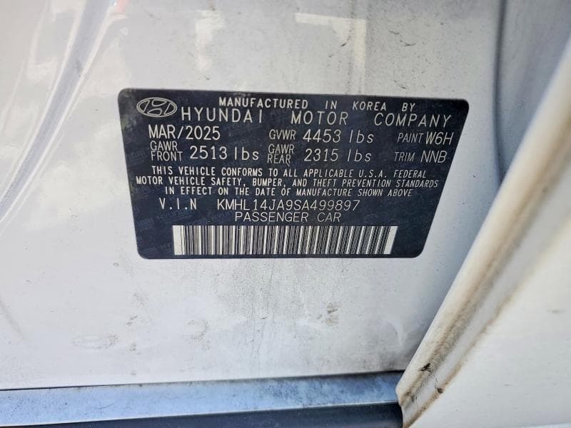2025 HYUNDAI SONATA SEL 12