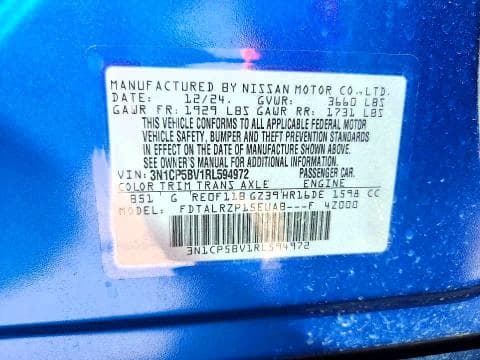 2024 NISSAN KICKS S 14