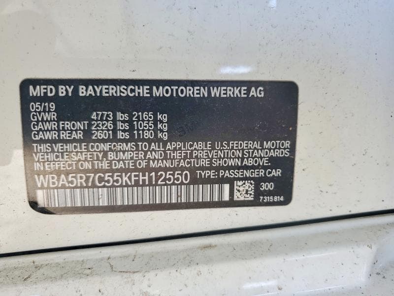 2019 BMW 330XI 12