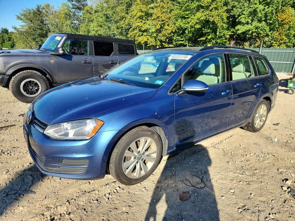 2017 VOLKSWAGEN GOLF SPORTWAGEN S