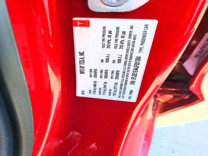 2018 TESLA MODEL 3 12