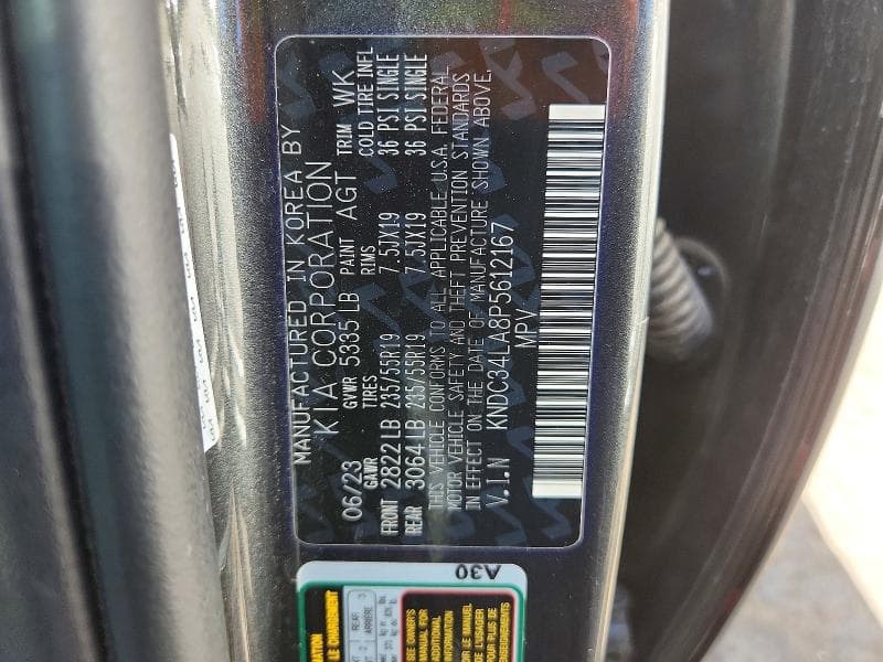 2023 KIA EV6 WIND 13