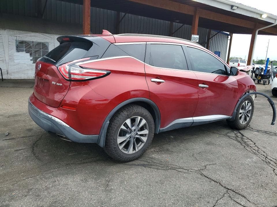 2017 NISSAN MURANO SV 3