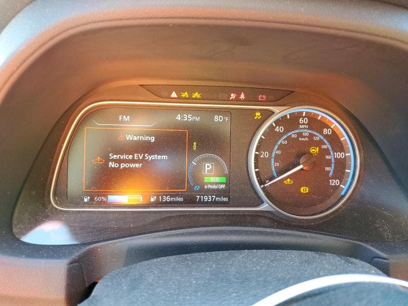 2021 NISSAN LEAF S PLUS 9