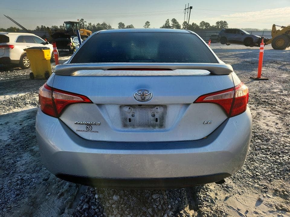 2018 TOYOTA COROLLA LE 6