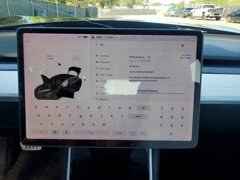 2020 TESLA MODEL 3 9