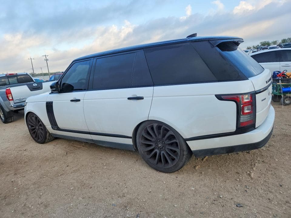 2017 LAND ROVER RANGE ROVER SUPERCHARGED 2