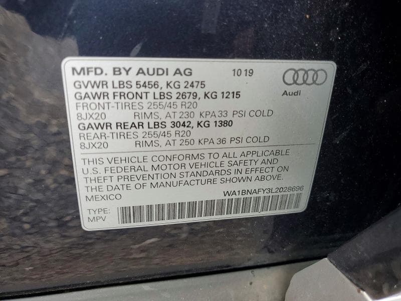 2020 AUDI Q5 PREMIUM PLUS 13