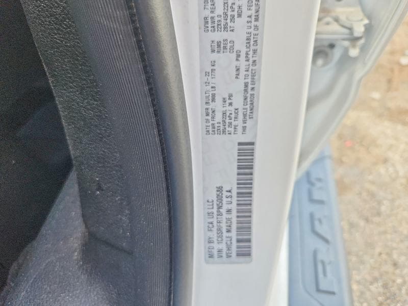 2023 RAM 1500 LARAMIE 12