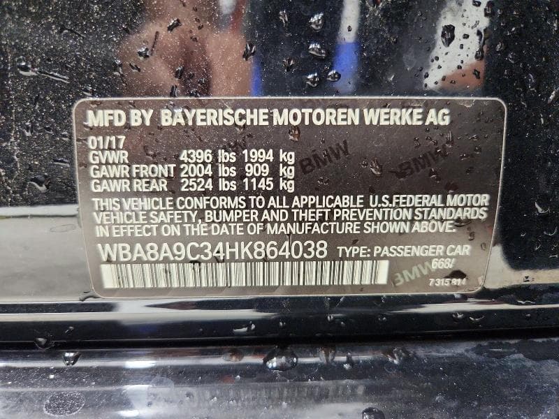 2017 BMW 320 I 12