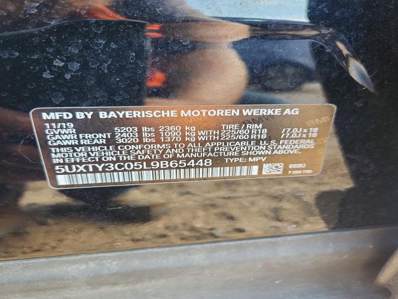 2020 BMW X3 SDRIVE30I 13