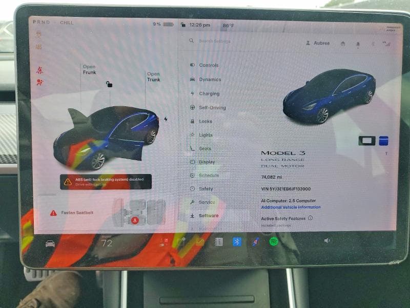 2018 TESLA MODEL 3 9