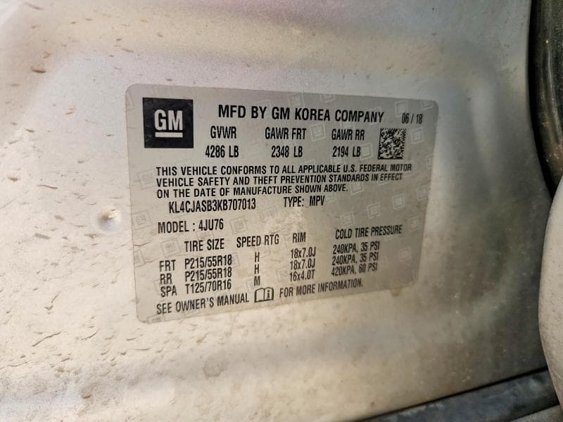 2019 BUICK ENCORE PREFERRED 13