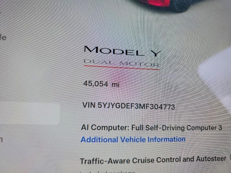 2021 TESLA MODEL Y 9