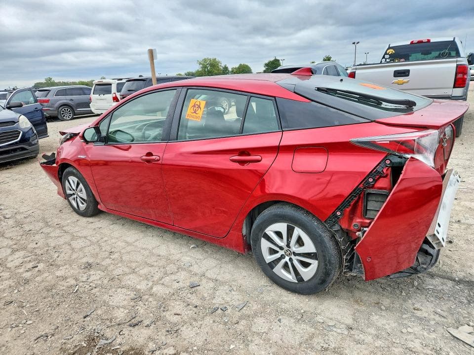 2018 TOYOTA PRIUS THREE 2