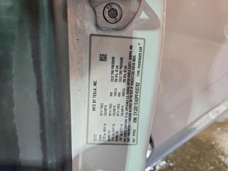 2023 TESLA MODEL 3 12