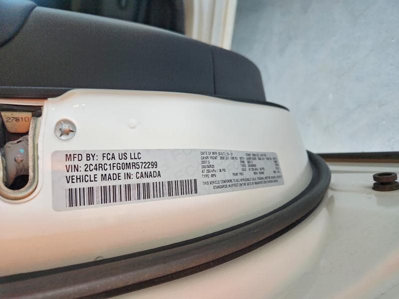 2021 CHRYSLER PACIFICA TOURING 13