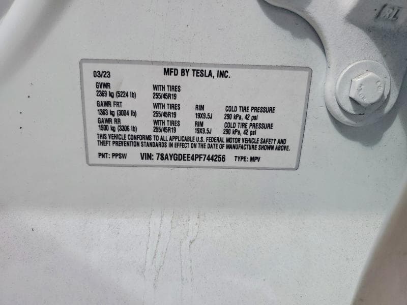 2023 TESLA MODEL Y 13