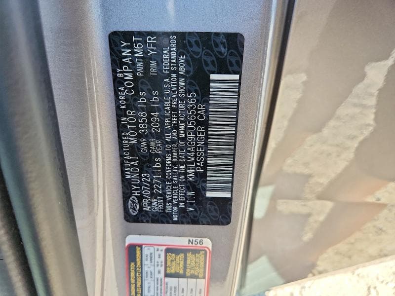 2023 HYUNDAI ELANTRA SEL 12