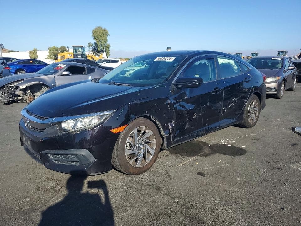 2017 HONDA CIVIC EX - 1