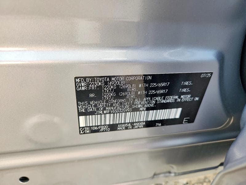 2025 TOYOTA RAV4 LE 14