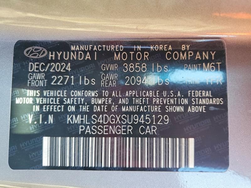 2025 HYUNDAI ELANTRA SEL 12