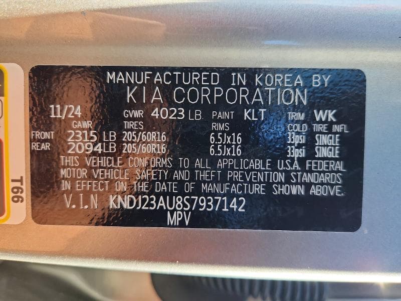 2025 KIA SOUL LX 12