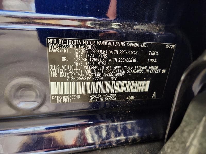 2026 TOYOTA RAV4 XLE PREMIUM 13
