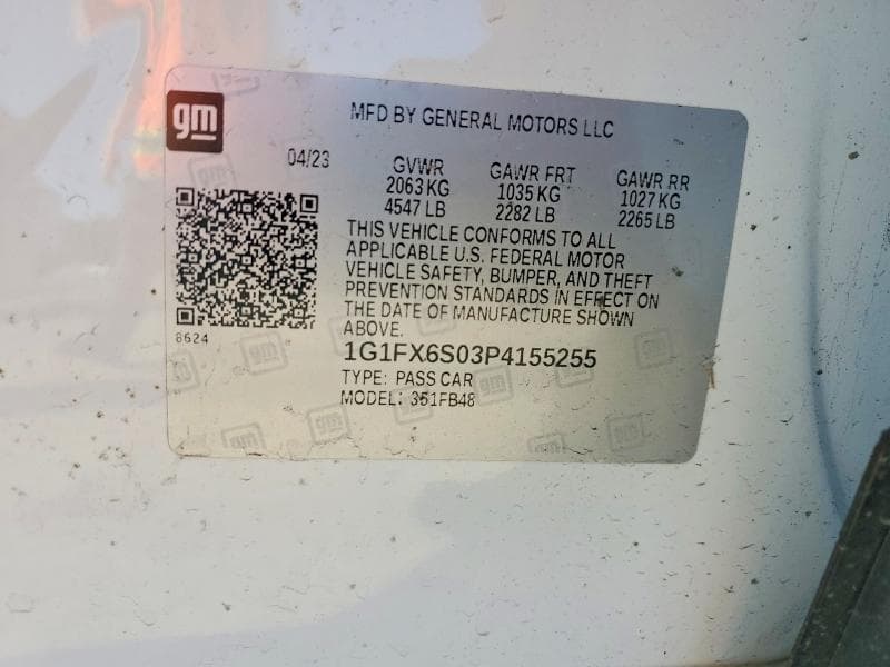 2023 CHEVROLET BOLT EV 2LT 12