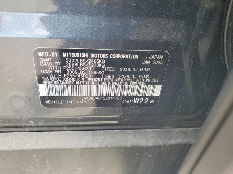 2025 MITSUBISHI OUTLANDER SE 13