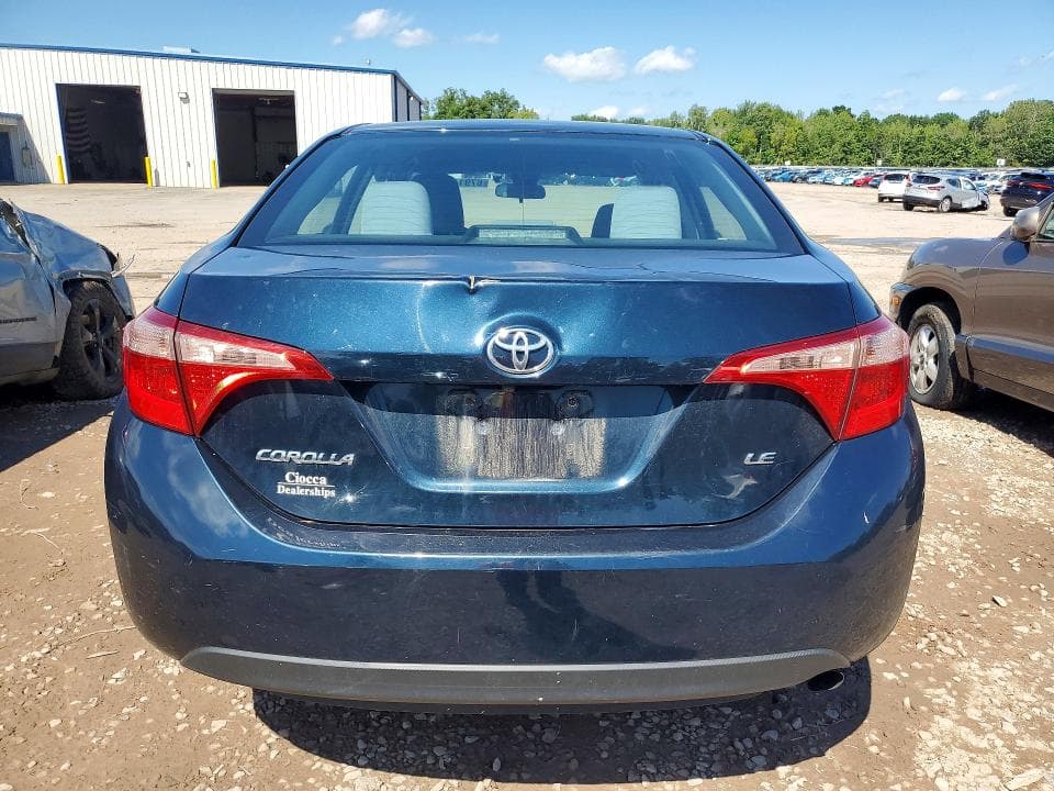 2018 TOYOTA COROLLA LE 6