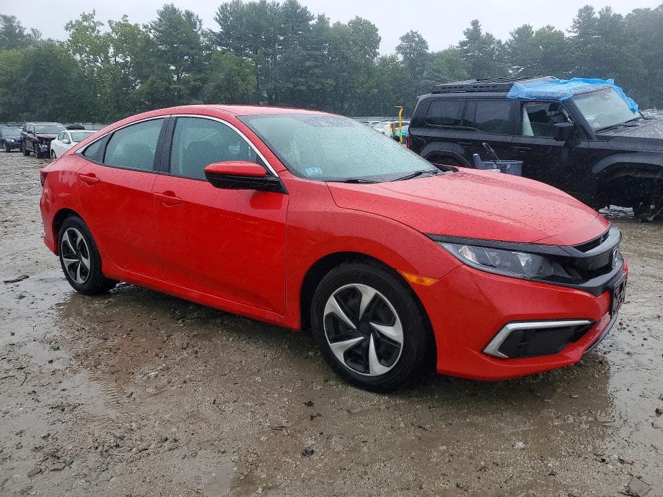 2019 HONDA CIVIC LX 4
