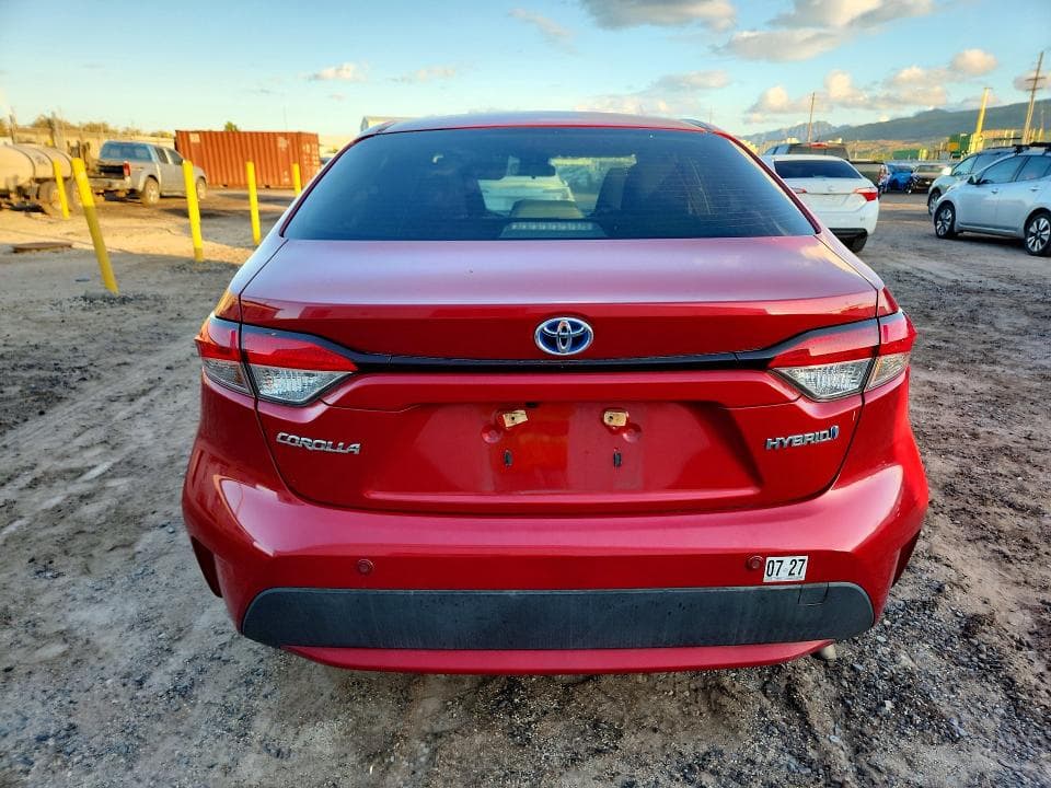 2020 TOYOTA COROLLA LE 6