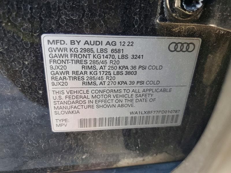 2023 AUDI Q7 PREMIUM PLUS 13
