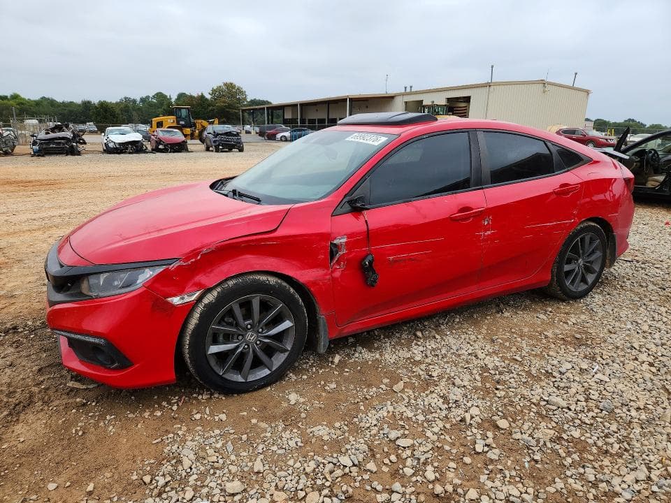 2019 HONDA CIVIC EX - 1