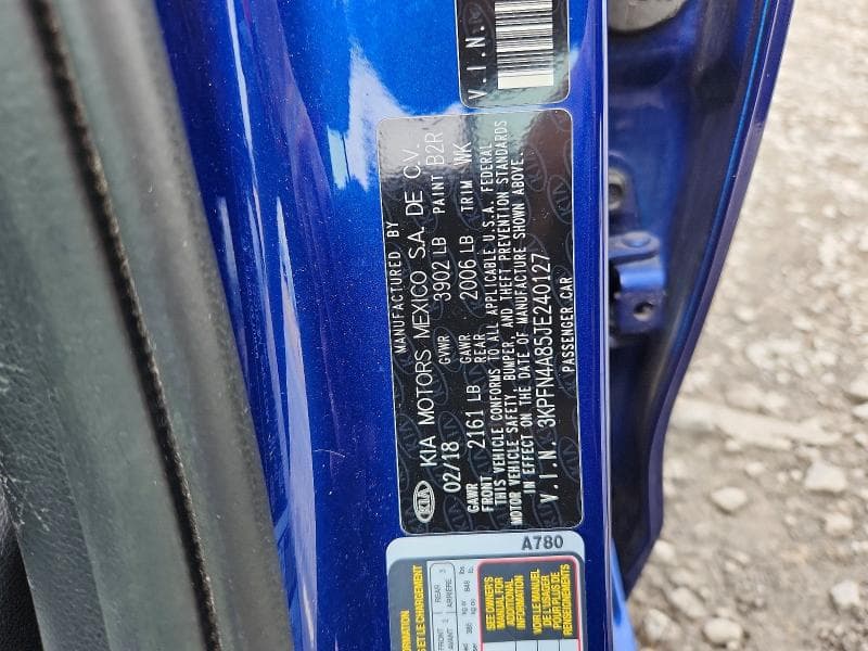 2018 KIA FORTE EX 12
