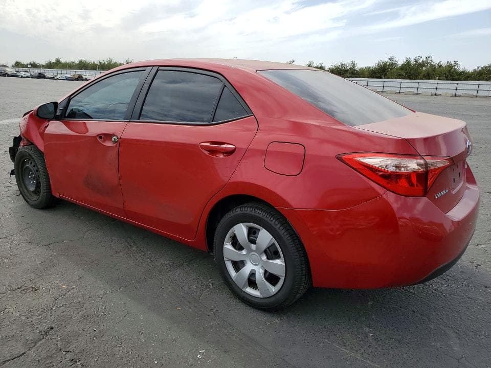 2019 TOYOTA COROLLA LE 2