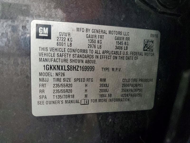2017 GMC ACADIA DENALI 14