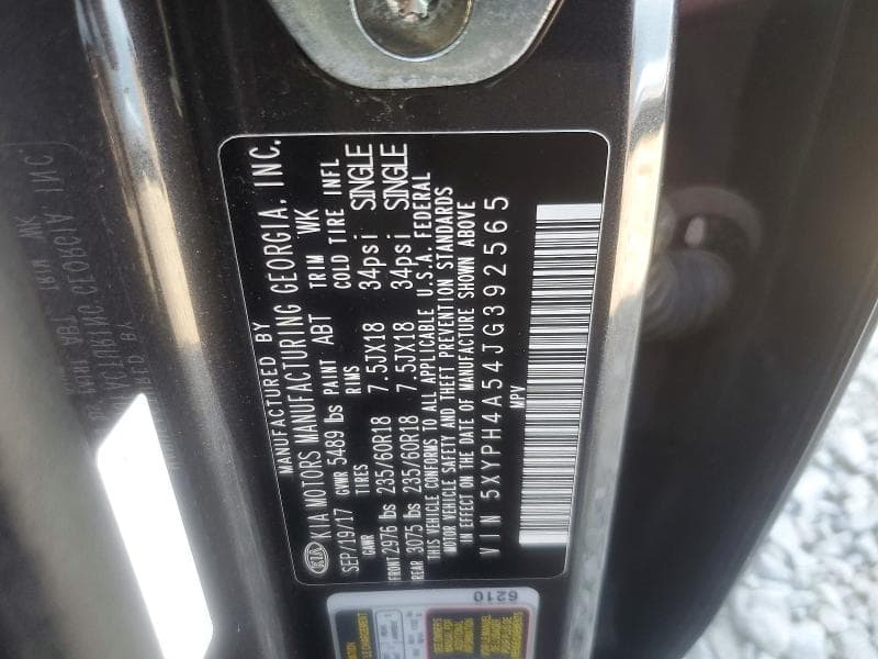 2018 KIA SORENTO EX 13