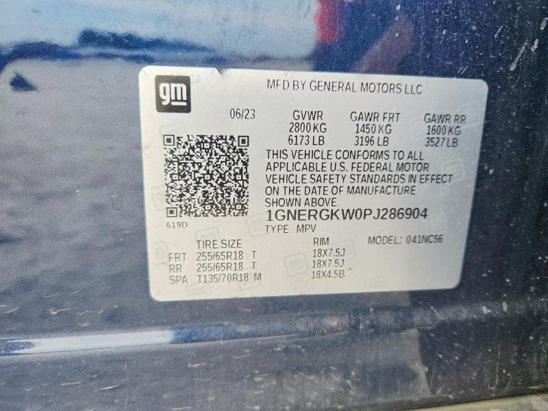 2023 CHEVROLET TRAVERSE LT 13
