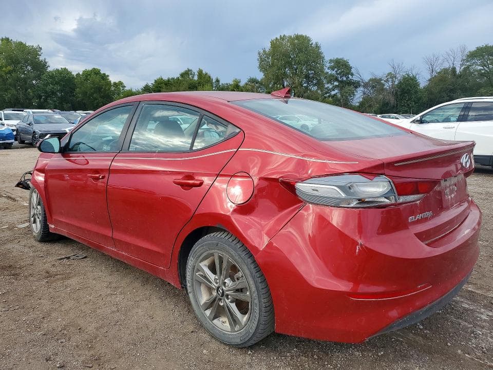 2018 HYUNDAI ELANTRA SEL 2
