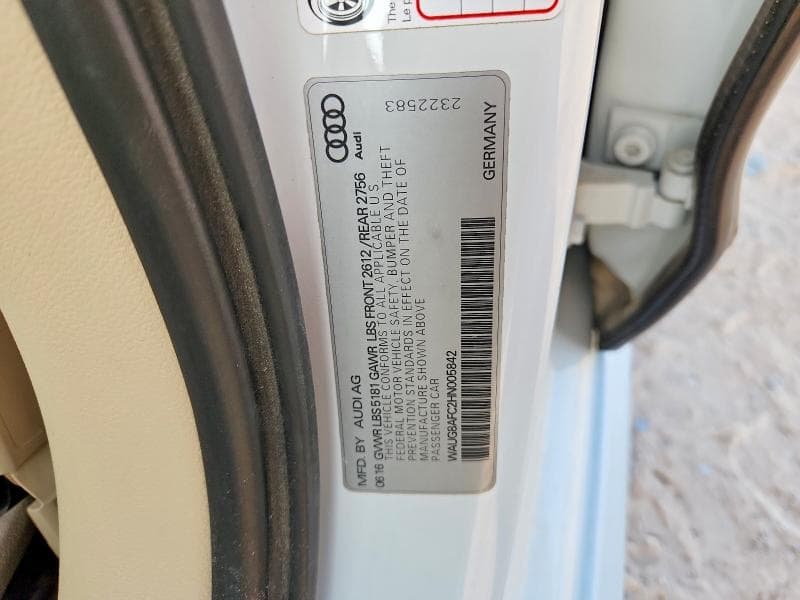 2017 AUDI A6 PREMIUM PLUS 13