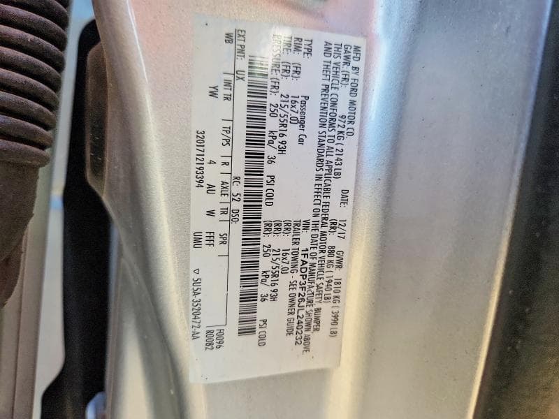 2018 FORD FOCUS SE 12