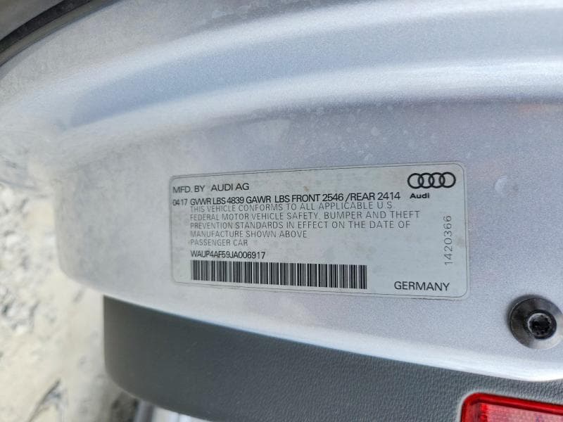 2018 AUDI S5 PREMIUM PLUS 12