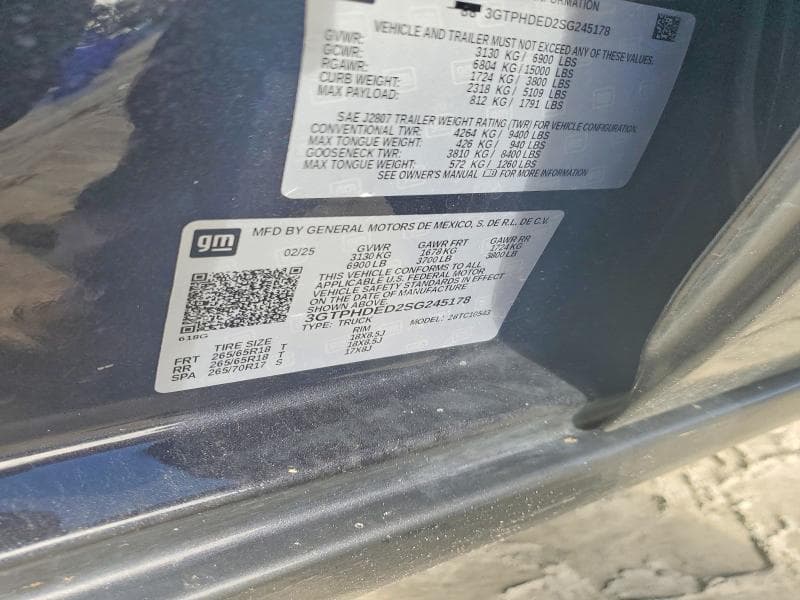 2025 GMC SIERRA C1500 SLT 12